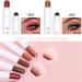 6PCS Matte & Shimmer Eyeshadow Stick Set | Creamy & Waterproof | Highlighting Pigmented Eye Shadow Pencils | Includes 2PC Double End Brush - Buy Online on GoSupps.com