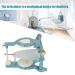 Buy Agate 9-in-1 Adjustable Magnetic Articulator - Full Mouth Dental Equipment with 6 Replacement Metal Plates | International Shipping Available - Buy Online on GoSupps.com