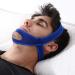Adjustable Anti-Snore Chin Strap Headband - Blue | Snoring Solution - Buy Online on GoSupps.com