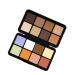 Conture Makeup Palette Concealer Palette Beauty Palette 16 Color Contour Cream Makeup Palette Lightweight Multi Palette for Contours Sculpt Highlighting
