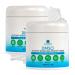Dr. Robaina DMSO Cream - 99.9% Pure Pharmaceutical Grade | Skin Relief Formula with Zechstein Magnesium Arnica Aloe Vera Vitamin E | Muscle & Joint Comfort | 4 oz | Made in USA 2 Units
