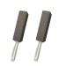 ddluck pumice stone toilet cleaner foot care Cleaning block toilet pumice stone cleaning stone stone with handle toilet stones stone stone remover for bathroom kitchen tiles (2 pieces gray) 2 pack gray