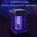 SEFAX Solar Mosquito Killer Lamp for Indoor Outdoor IP65 Waterproof Electric Mosquito Killer UV Light Bulb Fly Trap Killer for Mosquito Moth Fruit Flies - Buy Online on GoSupps.com