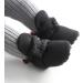 LACOFIA Baby Anti-Slip Soft Sole Slipper Booties - Infant Winter Crib Shoes (0-6 Months, Black) - Buy Online on GoSupps.com