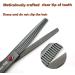 7.0in Titanium Professional Dog Grooming Scissors Set - Straight, Thinning, Curved - 4pcs Set, Bright Black - Buy Online on GoSupps.com