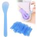 Cryfokt Spatule pour Masque Facial B ton en Plastique Durable pour Appliquer Uniform ment la Cr me pour la Maison Bricolage 100 Pi ces (Bleu royal) - Buy Online on GoSupps.com