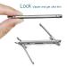 VOGARB Portable Nail Clippers for Thick Nails - Wide Jaw Opening Cutter with File - Travel Toenail & Fingernail Trimmer - Silver - Buy Online on GoSupps.com