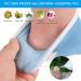 DELIBEST Heel Moisture Socks | Gel Heel Sleeves for Soft Feet | Toe-Free Spa Moisturizer & Balm Foot Care - Buy Online on GoSupps.com