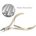 Cuticle Trimmer Gold Non-Slip Handle Cuticle Cutter for Nail Salon - Buy Online on GoSupps.com