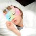 2 Pack Cute Animal Unicorn Sleep Mask for Girls - Soft Plush Blindfold for Women & Girls - Ideal for Travel, Nap, Night Sleeping - Unicorn Horn Design - Buy Online on GoSupps.com