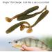 50-Piece Soft Fishing Bait Set - T-Tail Grub Worms for Saltwater & Freshwater - 9 Colors Available - Buy Online on GoSupps.com