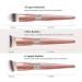 Professional Bling Diamond Encrusted Makeup Brush Set | Luxury Cosmetic Tools for Flawless Application - Buy Online on GoSupps.com