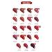 COLORKEY Lip Gloss Mirror Series - Hydrating High Shine Lip Tint with Essential Oil for Fuller-looking Lips - Long-Lasting Liquid Lipstick (B724) - Buy Online on GoSupps.com