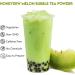 Honeydew Melon Bubble Tea Powder by Bubble Tea House Company (200 g) - Make Bubble Tea at Home - Ideal for Frappes Coffee Boba Tea Milkshakes - Gluten Free Halal Certified - Buy Online on GoSupps.com