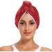 Microfiber Hearts Towel Quick Dry Shower Turban for Kids & Women - 2 Pack (9.5 x 24) | Perfect for Travel & Home - Buy Online on GoSupps.com