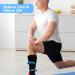 Jeffdad 2 Pairs Compression Socks for Women Men 15-25mmHg Knee High Compression Stockings for Sport Medical Compression Flight Socks for Nurses Running Flying Pregnancy Travel S-M - Buy Online on GoSupps.com