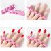 24 pieces of foam toe separator sponge finger separator toe separator nail and toenail separator pedicure and nail enhancement tools nail art accessories (pink/purple) - Buy Online on GoSupps.com