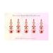 Indian Premium Maroon Fashion Bindi Women Forehead Stickers - Bridal Dot Design - Buy Online on GoSupps.com