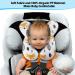 KAKIBLIN Baby Travel Pillow - Neck & Head Support for Car Seat, Pushchair - Yellow Fox Design - Buy Online on GoSupps.com
