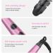 Automatic Curling Wand | Portable Curling Iron - Automatic Hair Curler Hair Straightener and Curler 2 in 1 Curling Iron for Hair Styling Pink US - Buy Online on GoSupps.com