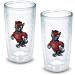 Tervis Made in USA Double Walled North Carolina State Wolfpack Insulated Tumbler Cup Keeps Drinks Cold & Hot, 16oz 2pk, Wolf North Carolina St Wolfie 16-Ounce Set of 2