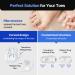 Aider Therafoot Mini Bunion Corrector - Soft Gel Pinky Toe Separator & Pain Relief - 1 Set for Left & Right Feet - Buy Online on GoSupps.com