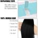 Elailite Invisible Hair Extensions - 20 Pieces Remy Tape Extensions 45cm 50g #613 Bleached Blonde Real Human Hair - Buy Online on GoSupps.com