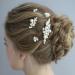 FRCOLOR Pearl Hair Pins Bride Wedding Hair Accessories Set Pearl Hair Insert Hair Side Comb for Women Pearl Bobby Pins - Buy Online on GoSupps.com