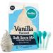 Zippy Sweets - Vanilla Soft Serve Ice Cream Mix For Your Soft Serve Ice Cream Machine Lactose Free Includes 4 Pack Colour Changing Spoons - 6 Pound Bag