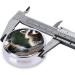 Little Raccoon Face Mini Round Pill Box | 3 Compartment Portable Pill Organizer for Travel Home & Office - Buy Online on GoSupps.com