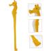 Fomiyes 2-Piece Wooden Back Scratcher Set | Handmade Acupressure Tools | Perfect Gift for Elderly | Folding Wooden Animal Carvings - Buy Online on GoSupps.com