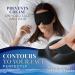 Buy Sleep Mask 2 Pack - Patented Contoured Eye Masks for 100% Blackout Zero Pressure Comfort - Ideal for Men & Women - S2 Black - Buy Online on GoSupps.com