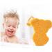 1pc Shower Wipe Cartoon Animal Bear Sponge Foam Rub Shower Sponge Infant Bathing Brush Foam Sponge Sponges Bath Sponge Cartoon Shower Sponge Baby Soothing Scrubber Wood Pulp Fiber - Buy Online on GoSupps.com