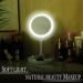 Softfree Lighted Folding Makeup Mirror 10X/1X Magnification Double Sided 5.9 LED Vanity Mirror - White | Travel & Home - Buy Online on GoSupps.com