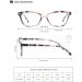 HEEYYOK Women's Cat Eye Reading Glasses - Colorful 4 Pack Lightweight & Comfortable Fit 1.75 Diopters - Trendy & Funky Design for International Shipping - Buy Online on GoSupps.com