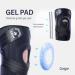 Caspe Adjustable Knee Brace - Pain Relief & Support with Gel Pad & Stabilizers for Arthritis Meniscus Tear ACL Sports - Buy Online on GoSupps.com