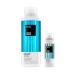 IGK Disco Disco Clear Gloss Shine Spray | Full + Travel Size | Lightweight High-Shine Finishing Hair Spray | 5.3 + 2.1 oz (Pack of 2)