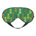 Pineapples1 Sleep Mask Double-Sided Eye Mask Soft Adjustable Sleeping Eye Covers for Sleeping Perfect Shading Reduce Eye Edema