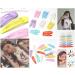 COMVIP 12-Piece Yellow Hair Clip Set - Metal Hairpins for Women & Girls | Stylish Headwear - Buy Online on GoSupps.com