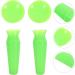Minkissy Silicone Eye Protection Set | Eyeball Pad Cover & Protector for Surgery | Green | International Shipping Available - Buy Online on GoSupps.com