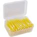 Braces Cleaner - 60 Interdental Brushes for Adults & Children | Slim Design Orthodontic Care Yellow - Buy Online on GoSupps.com