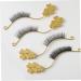 Minkissy 3 Pairs Eyelash Curved Tweezer - Ideal for Extensions & Beauty Salons | Zinc Alloy Eyelash Holder for Perfect Fake Eyelashes - Buy Online on GoSupps.com