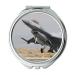fighter jets Mirror makeup mirror fighter robots pocket mirror portable mirror