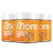 MORE NUTRITION Light Peanut Cream 3 x 250g Peanut Butter Powder Peanut Cream Style 250 g (Pack of 3)
