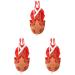 Mipcase Canary Vogel red pants nymphensittiche with red funny pigeon nymphensittich canaria bird mini diaper pilot clothing robe bird accessories l clothes - lx3pcs redx3st