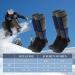 Reamphy Merino Wool Ski Socks - 2 Pairs Knee-High Compression Socks for Men & Women | Warm Breathable Winter Sports Essentials in Greyblue - Buy Online on GoSupps.com