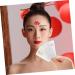 VINTORKY 1 Set Hanfu Forehead Patch Face Paint Chinese Makeup Palette Painting Stencils White Pvc - Buy Online on GoSupps.com