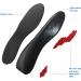 Sushn3D Plantar Fasciitis Insoles 35mm Height Increase | Memory Foam Arch Support | Shock Absorption Gel Inserts | Men 8 1/2-9 | Women 10 1/2-11 Deep Black L - Buy Online on GoSupps.com