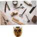 Skull Foam Bowl Stainless Steel Shaving Bowl Foaming Soap Bowl Men's Facial Cleansing Skull Beard Soap Foam Bowl Facial Hair Beard Brush Mug Skull - Buy Online on GoSupps.com