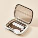 Halter Holder Case for Retainers | Prosthesis Case with Tools | Small Transparent Black Etui for Cleaning Invisible Dentures | Eco-Friendly Teksome Design - Buy Online on GoSupps.com